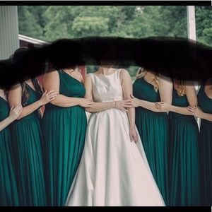 Davids bridal bridesmaid dress size 10 juniper